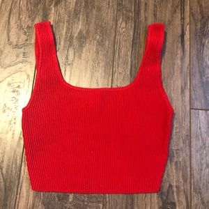 Babaton Arjun Knit Top - Red